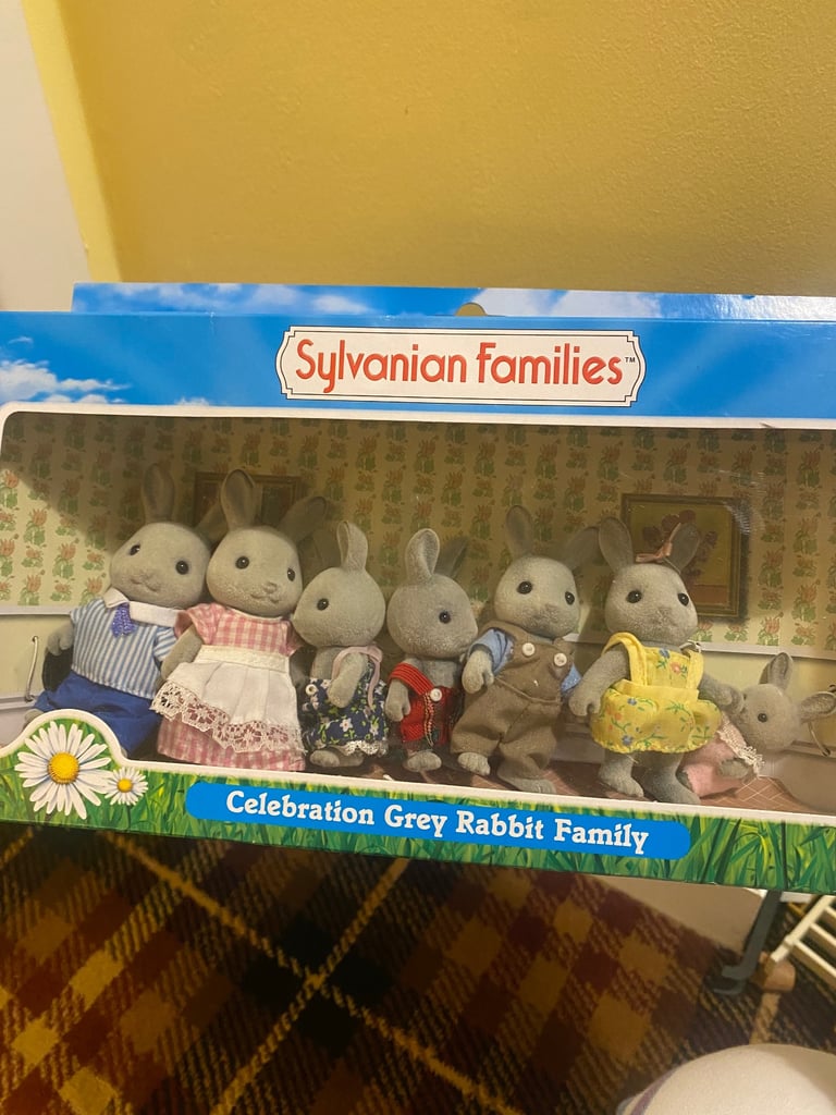 image for Slyvanian Families Grey Bunny Family Set
