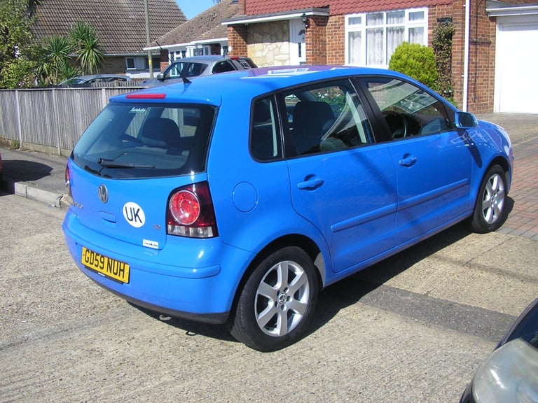 (2009) VW POLO 1.2 MATCH EDITION BLUE 5 DOOR 71000 MILES ONLY FSH ABSOLUTELY IMMACULATE