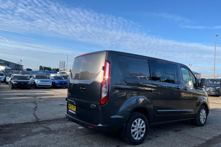 2022 Ford Transit Custom 320 Limited AUTO L1 SWB Double Cab In Van FWD 2.0 EcoBlue 170ps Low Roof...