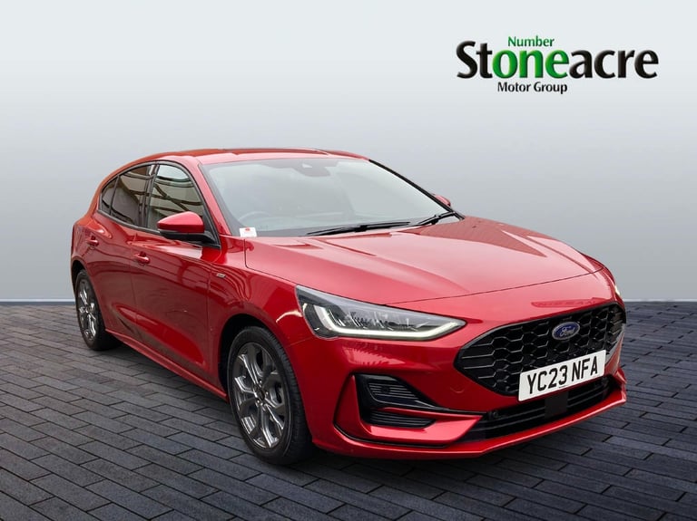  Ford Focus Focus ST-Line 5 door 1.0L EcoBoost 125PS mHEV FWD 7 Speed PowerShift Petrol/Electric ...
