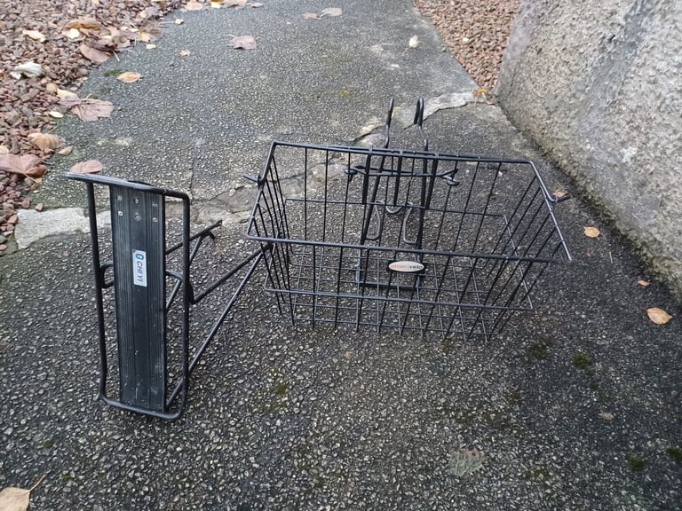 FREE!! Bike Basket and Rear Bike Rack