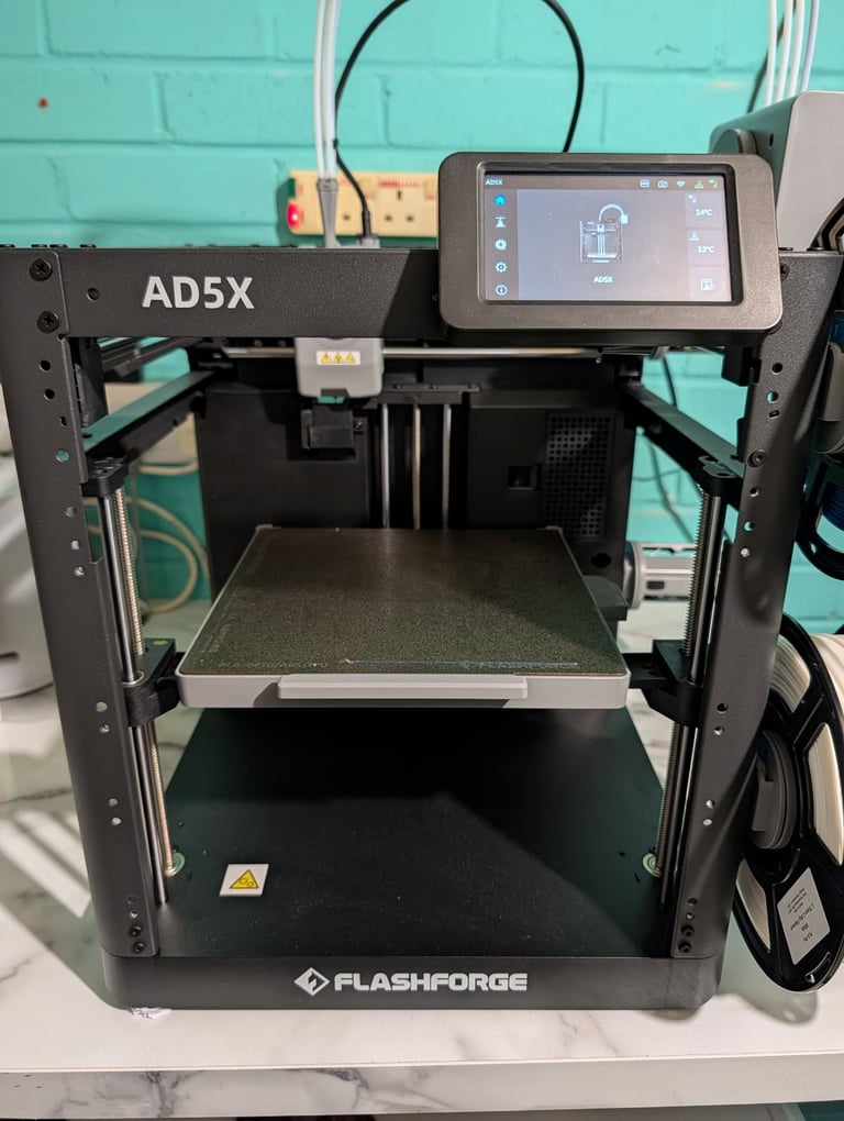 Flashforge ad5x 3D printer great condition 