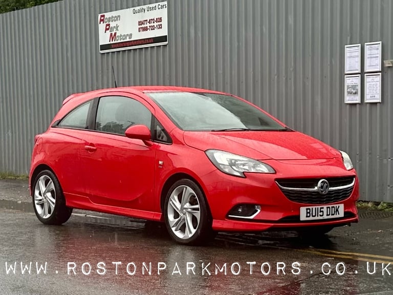 2015 Vauxhall Corsa 1.4T [100] SRi Vx-line 3dr - super clean HATCHBACK Petrol Manual
