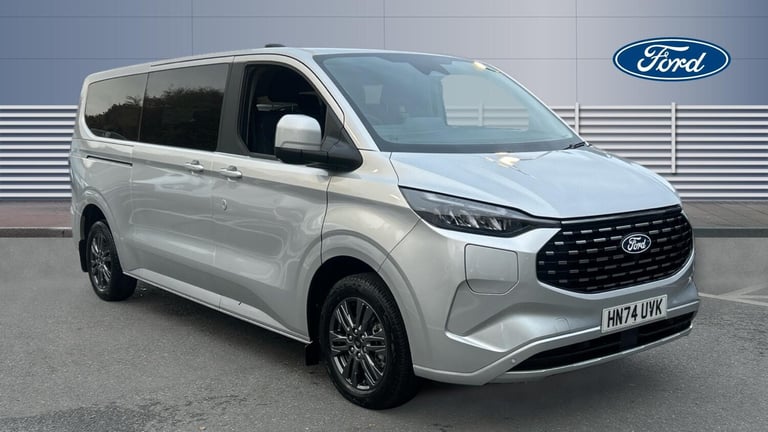 2024 Ford Tourneo Custom 340 L2 Petrol Fwd 2.5 PHEV 232ps H1 Titanium 8 seater Auto Standard Roof...