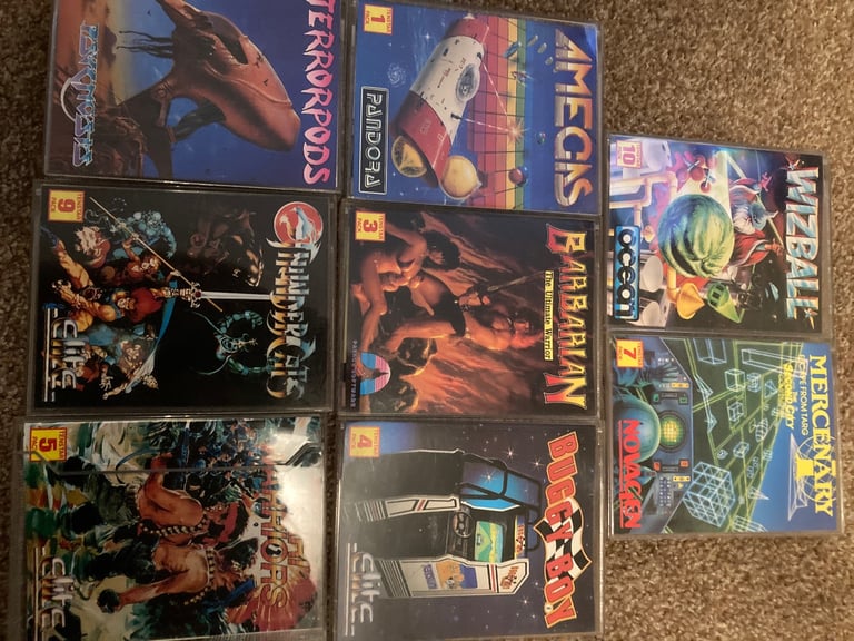 image for 8 games for the Amiga 500