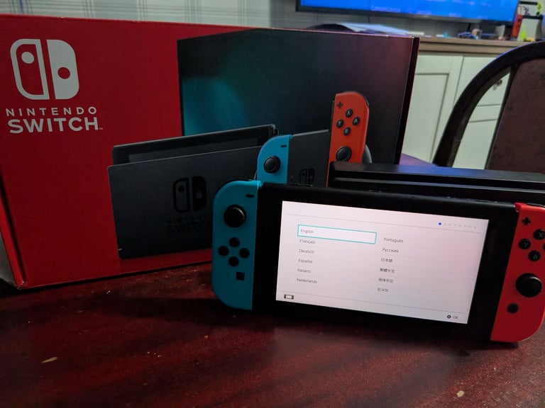 Nintendo switch,boxed