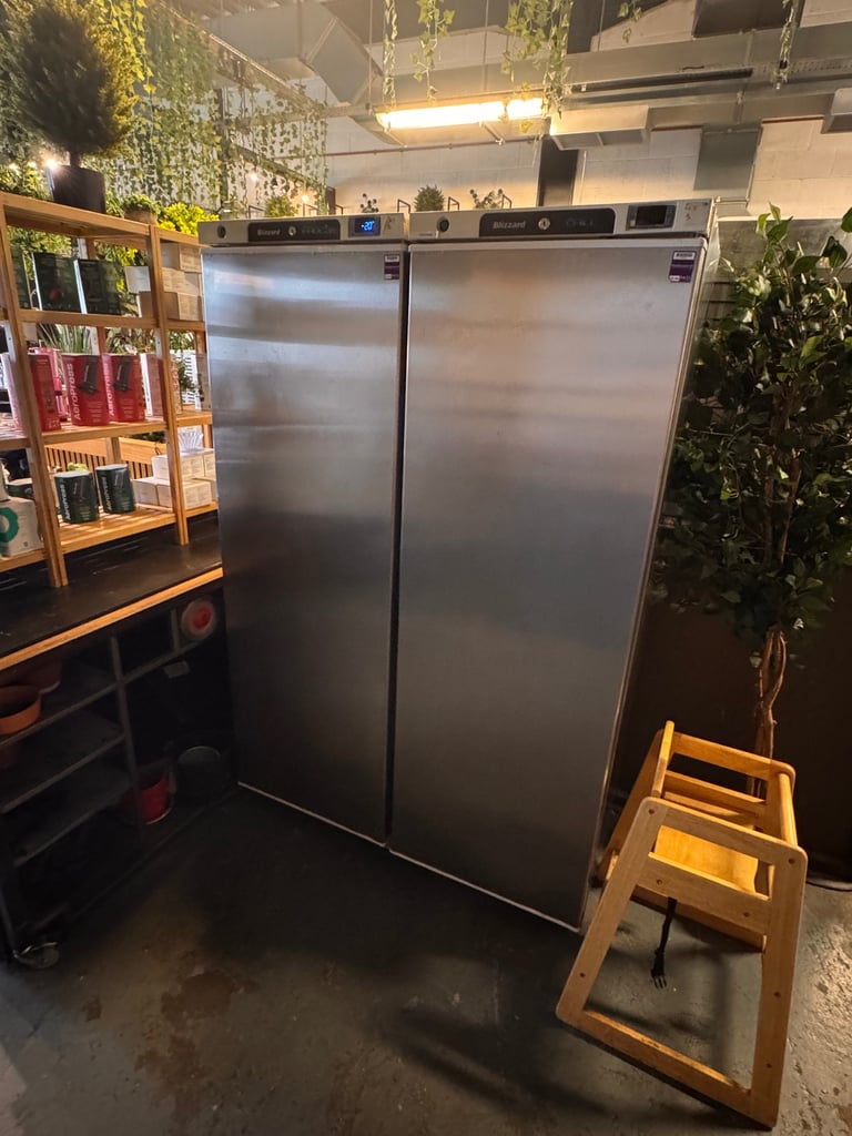 image for Blizzard Fridge and Tall Frezer 