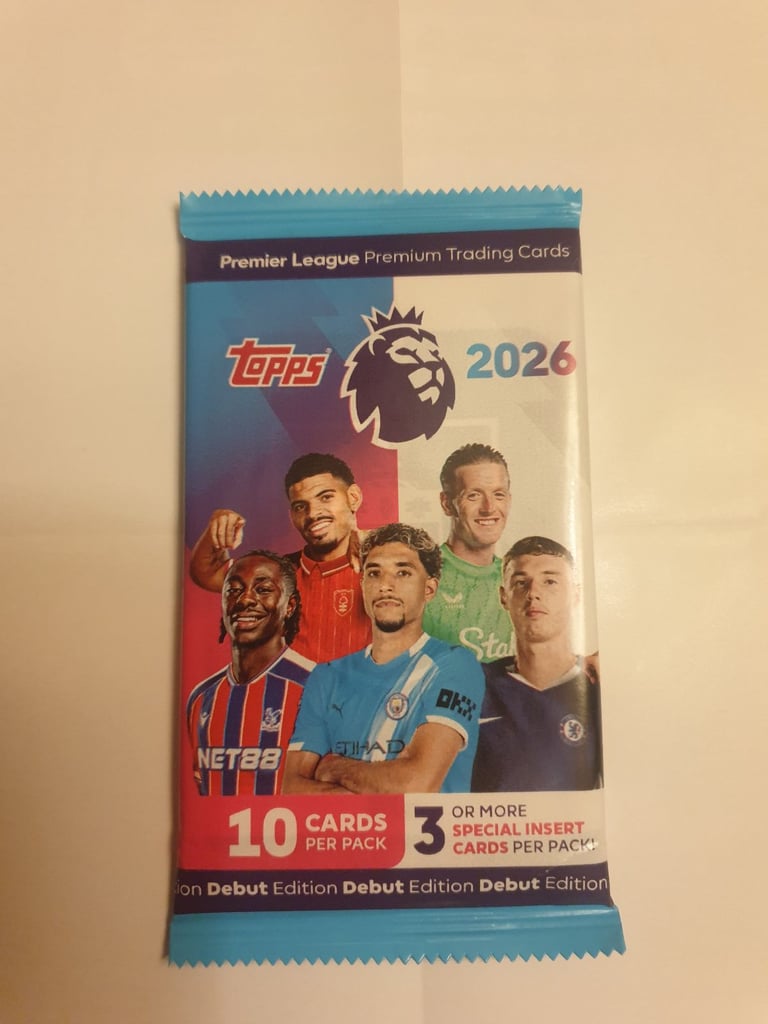 Topps premier league premium trading cards