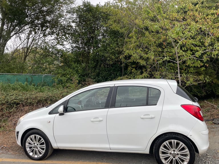 VAUXHALL CORSA 1.3 CDTI EXCLUSIVE E/F 63 REG WHITE 5 DOOR 11 MONTHS MOT TAX £35 60+MPG