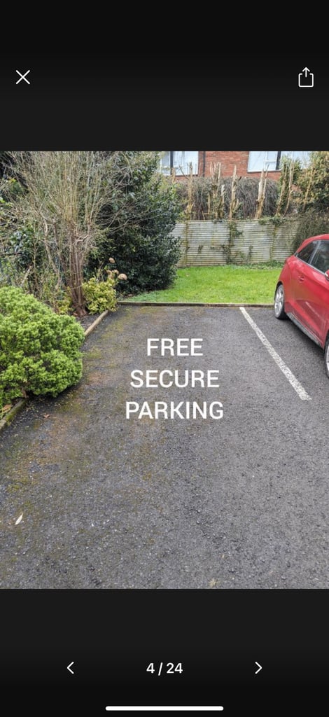 Stranmillis 2 bedroom 2 bathroom parking