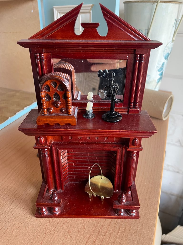 Dolls house wooden furniture