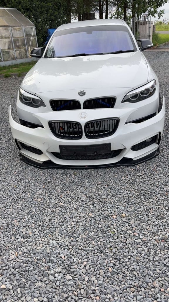 BMW 2 series f22 m sport front bumper 