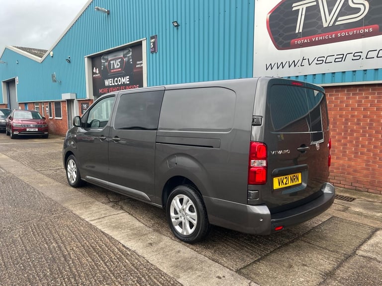 2021 Vauxhall Vivaro 3100 2.0d 120PS Elite H1 D/Cab PANEL VAN DIESEL Manual