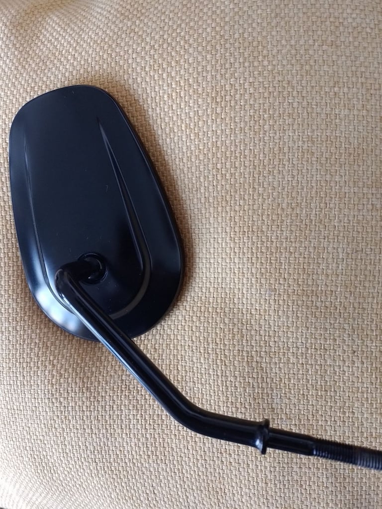 Harley Davidson Left Side Black Rear Mirror 