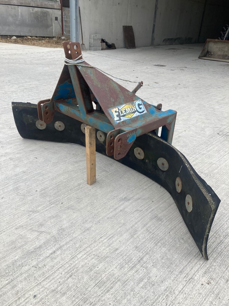 Fleming heavy duty tractor yardscraper 
