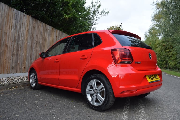 VOLKSWAGEN POLO 1.4 TDI BlueMotion Tech Match Red Manual Diesel 2016