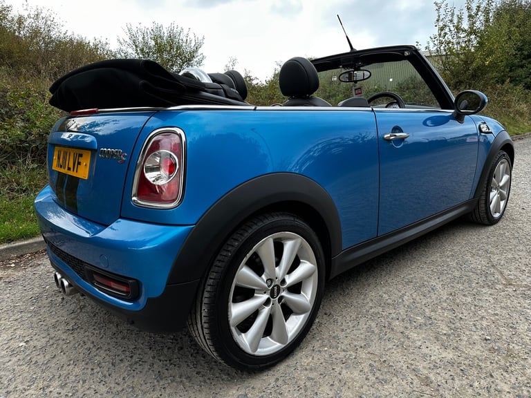 2011 MINI Convertible 1.6 Cooper S [184] 2dr CONVERTIBLE Petrol Manual