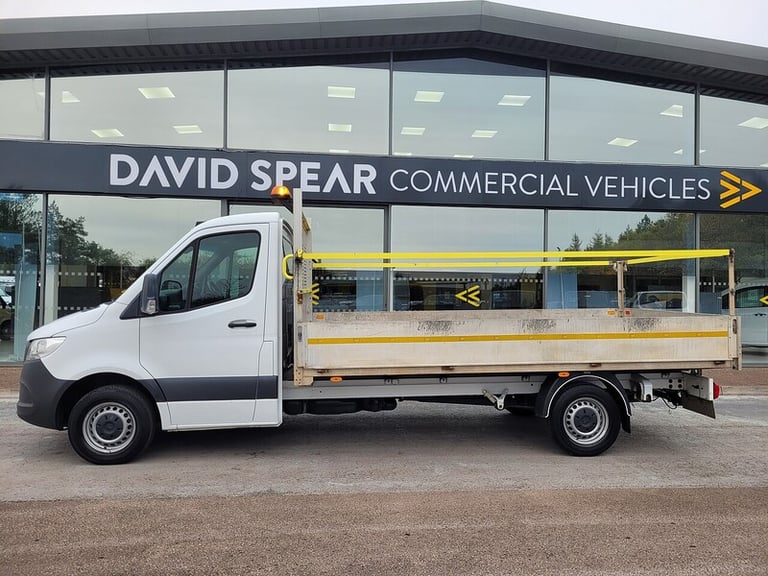 2021 Mercedes-Benz Sprinter 150ps 315 CDI Progressive Dropside with Air Con &amp; Tow Bar Dropsid...