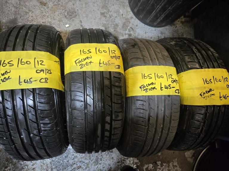 image for 165 / 60 / 12 FALKEN ZIEX TYRES - FOUR AVAILABLE