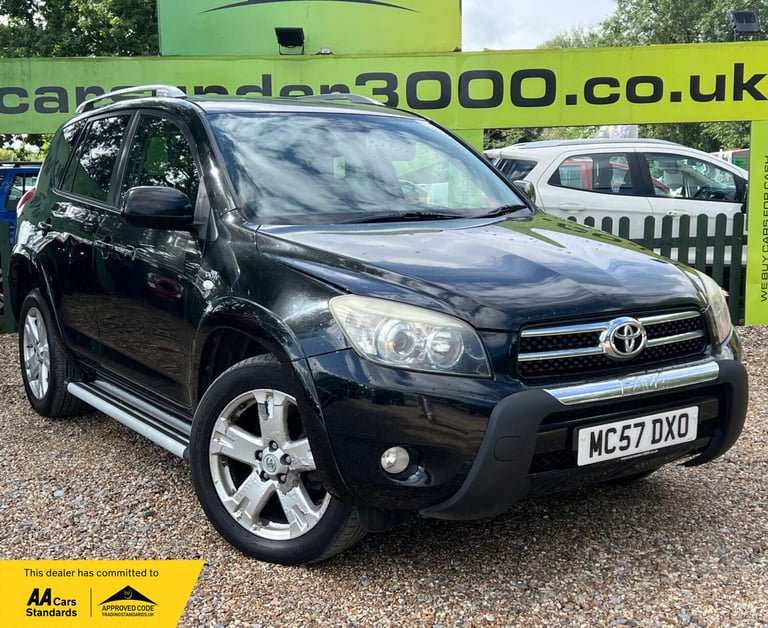 2007 Toyota RAV4 2.2 RAV4 T180 D-4D 4WD 5dr SUV Diesel Manual