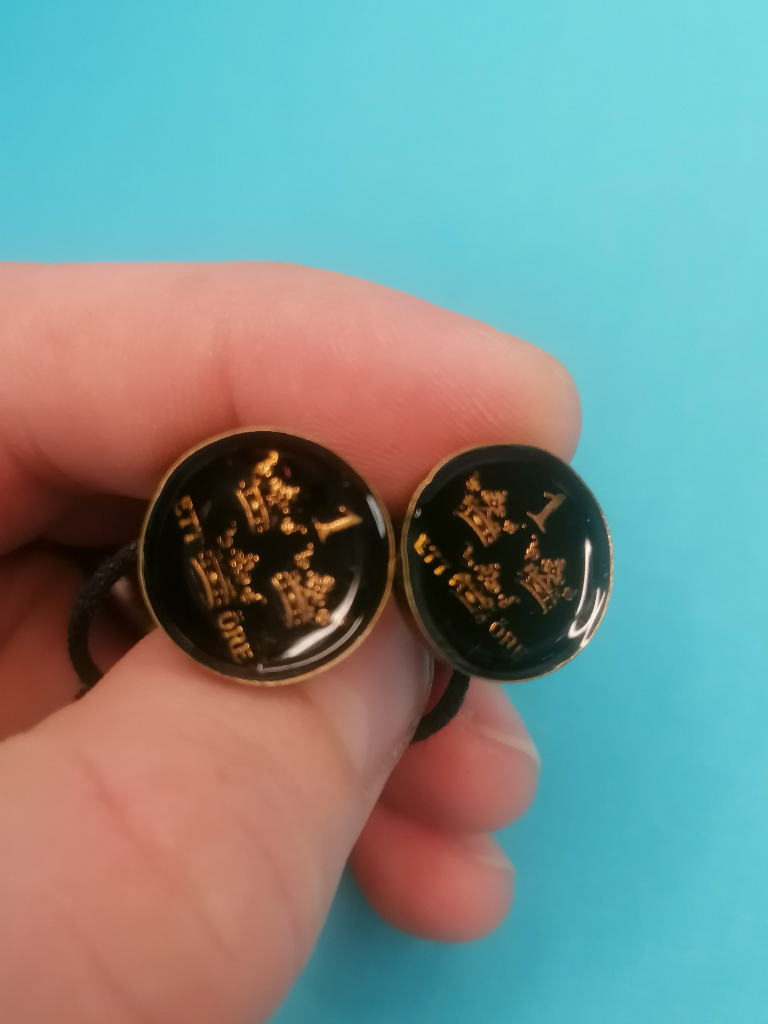 Vintage Royal 1 TTE ORE Cufflinks. Good condition.