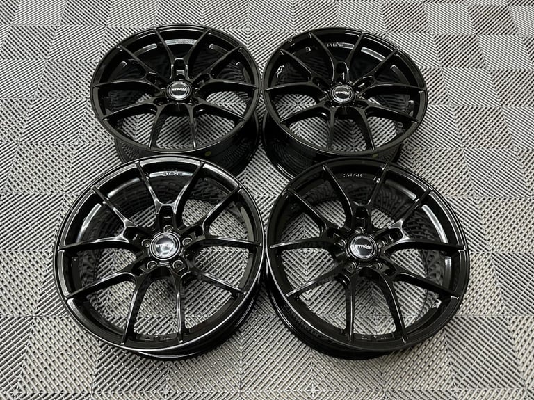 18 19" Strom F1 Alloy wheels Ford Focus Mondeo Connect Van Volvo Jaguar XE XF 5x108