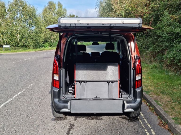 2019 Peugeot Rifter 3 Seat Wheelchair Accessible Disabled Access Vehicle WAV  MPV Diesel Manual