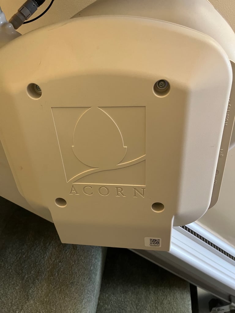 Acorn Straight Stairlift with remote control 