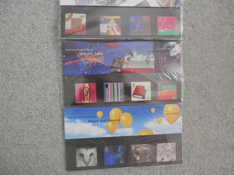 image for ROYAL MAIL MILLENIUM POSTAGE STAMPS