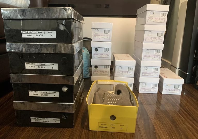 image for Huge Joblot 20x Shoes: Low Heel Sandals, Ankle Boots, Cowboy Style Boots