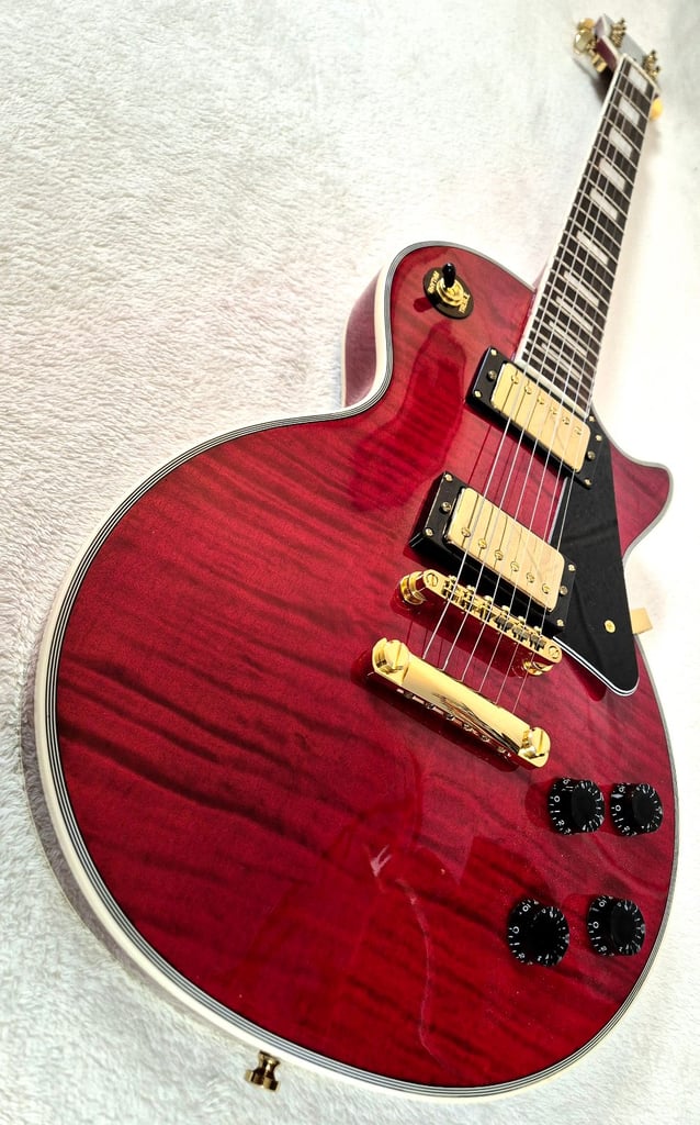 BadCat Limited Custom Les Paul Plus-Top & Flight Case 