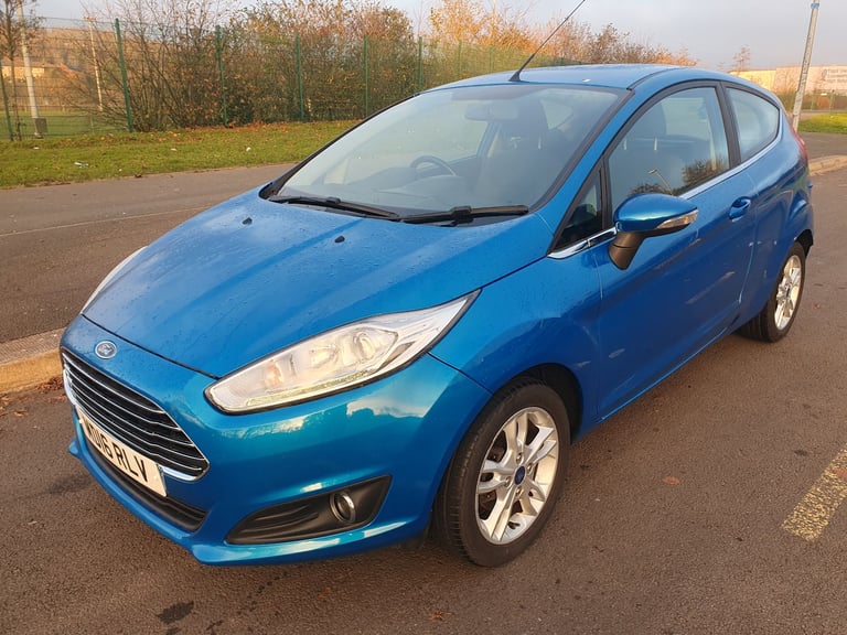 Ford Fiesta Zetec 1.25 petrol '16  Low Mileage