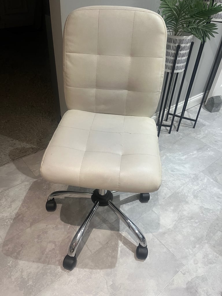 White office chair