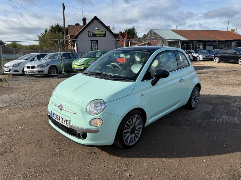 2014 Fiat 500 0.9 TwinAir Cult 3dr HATCHBACK Petrol Manual