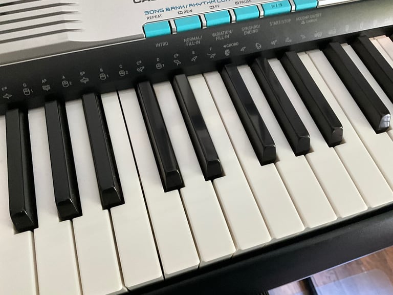 Casio keyboard and stand in good condition 