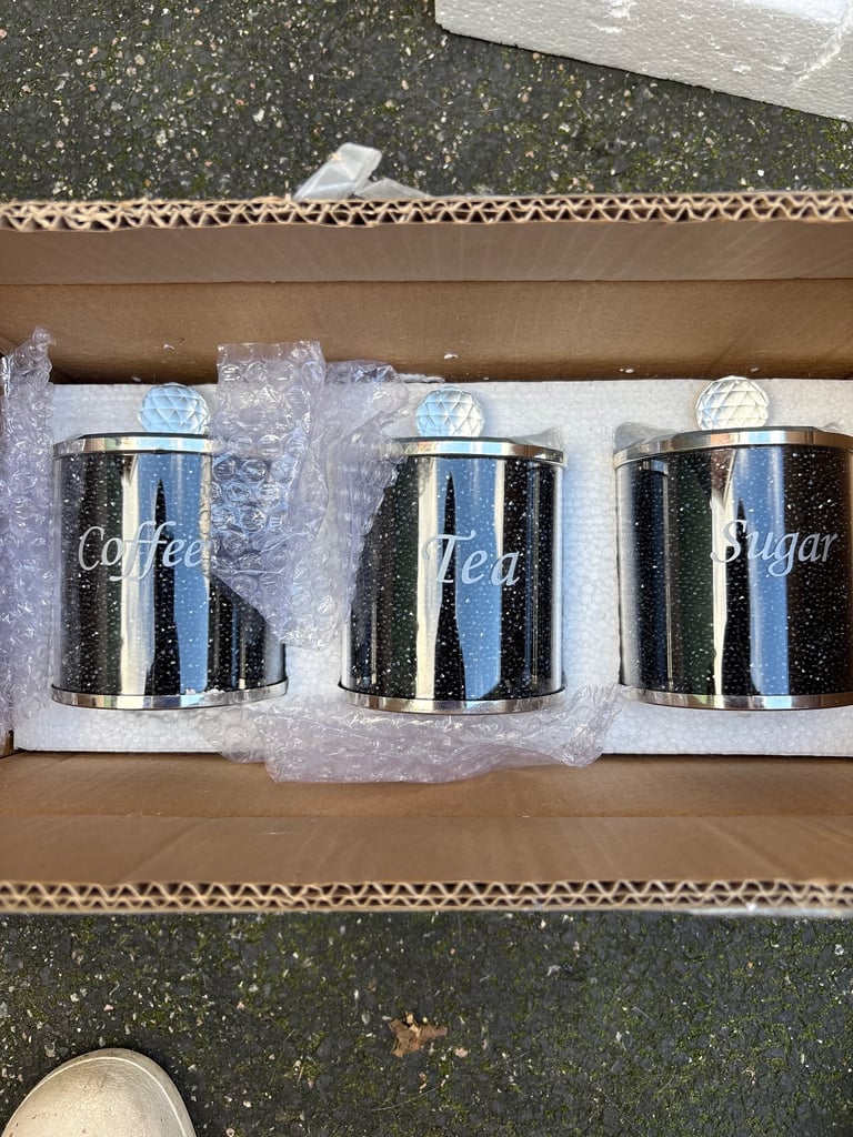 image for Tea, Coffee and Sugar canisters 