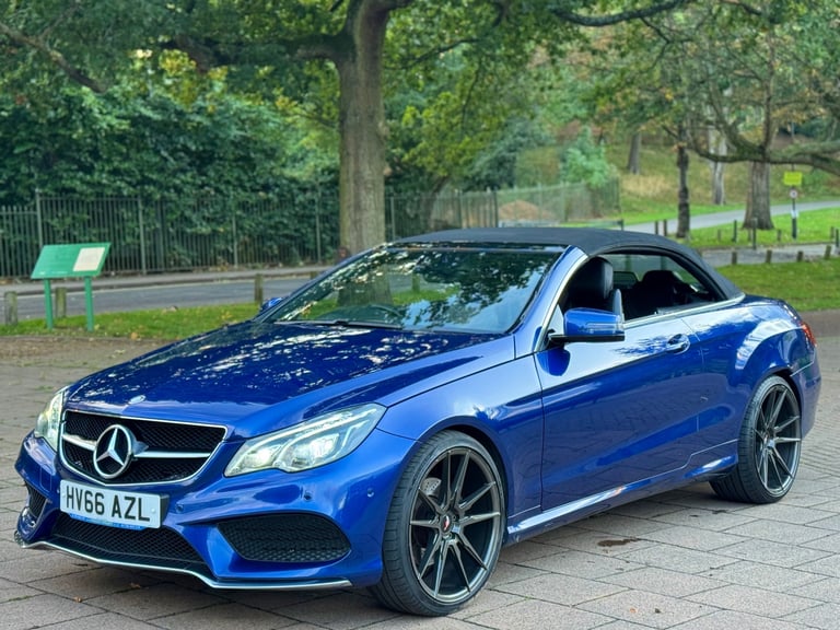 Mercedes-Benz, E CLASS, Convertible, 2016, Semi-Auto, 2143 (cc), 2 doors