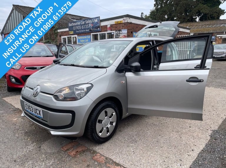 2013 63 VOLKSWAGEN UP! 1.0 TAKE UP! HATCHBACK 5DR PETROL MANUAL EURO 5 (60 PS)