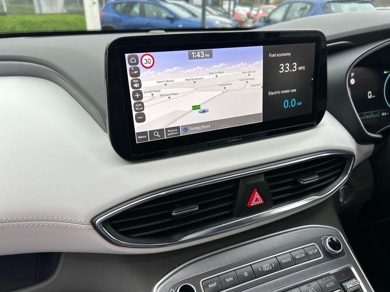 2022 Hyundai Santa Fe 1.6h T-GDi Hybrid Ultimate 5dr Automatic 4WD ESTATE Petrol/Electric Hybrid ...