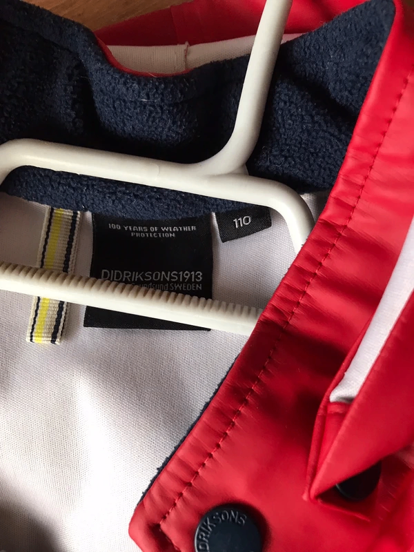 Didriksons rain suit - forest school 