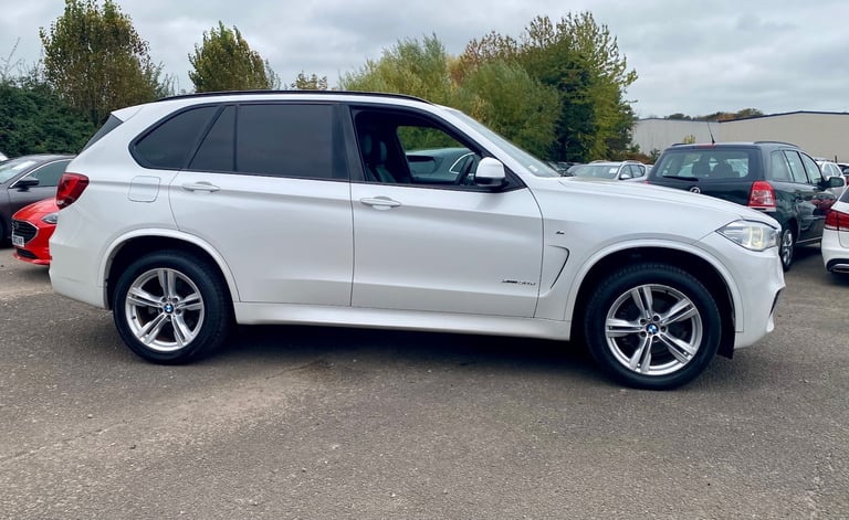 image for 2013 BMW X5 xDrive30d M Sport 5dr Auto Performance white, black leather, huge spec ESTATE Diesel ...