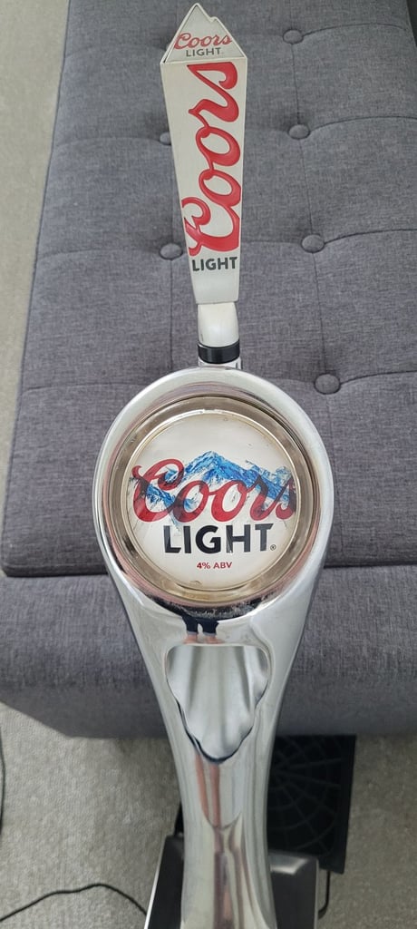 Coors light beer pump 