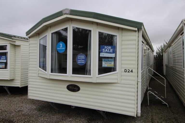 Willerby Leven 37x12 3 bed 2009 static caravan for sale offsite