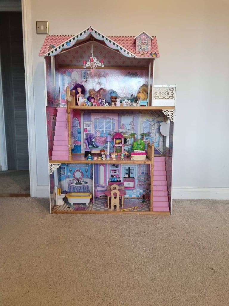 Large Dolls House and Jewellery Box