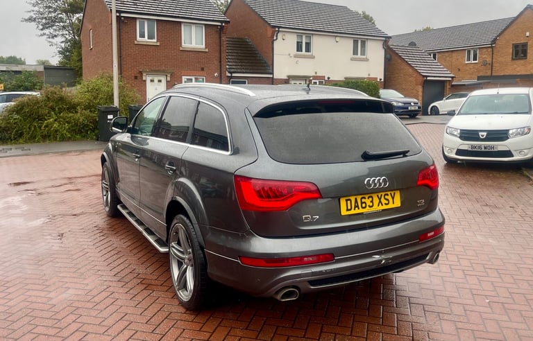 2013 (63) Audi Q7 3.0 TDI Quattro S Line Plus Black Edition Auto 8 Speed