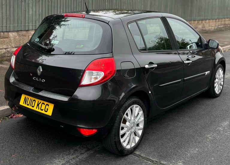 2010 RENAULT CLIO 1.2 PETROL DYNAMIQUE TCE 99 BHP NOT PEUGEOT CITROEN VAUXHALL SEAT SKODA TOYOTA 