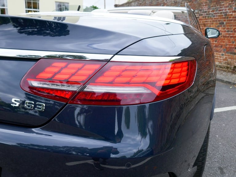 2018 Mercedes-Benz S-Class 4.0 S63 V8 BiTurbo AMG S Cabriolet 2dr Petrol SpdS MCT Euro 6 (s/s) (6...