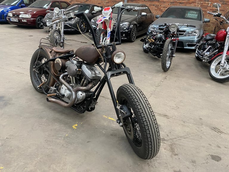 Harley-Davidson 883 CUSTOM BOBBER HARDTAIL STUNNING BIKE