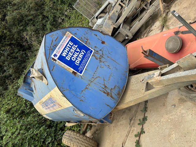 2000L Towable Bunded fuel bowser, Diesel fuel bowser