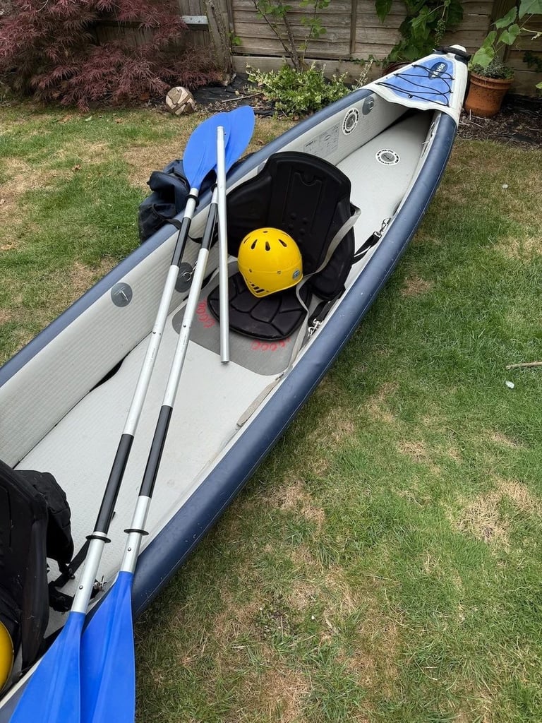 Inflatable kayak and SUP, 2 person, 4m65 x 0.78m, with all accessories